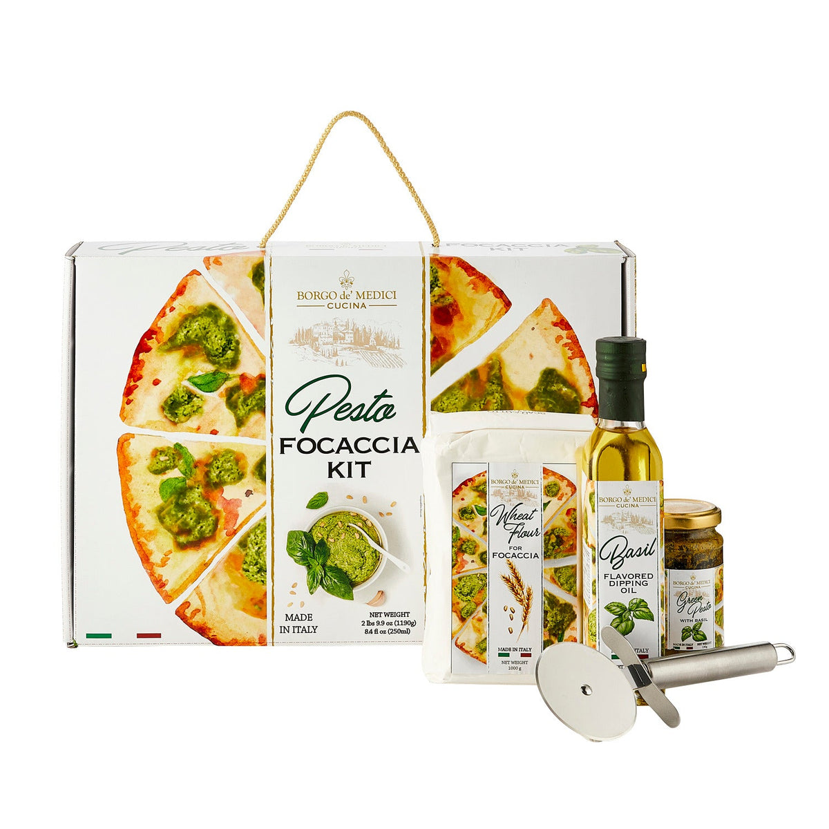 Borgo de’ Medici Pesto Focaccia Kit