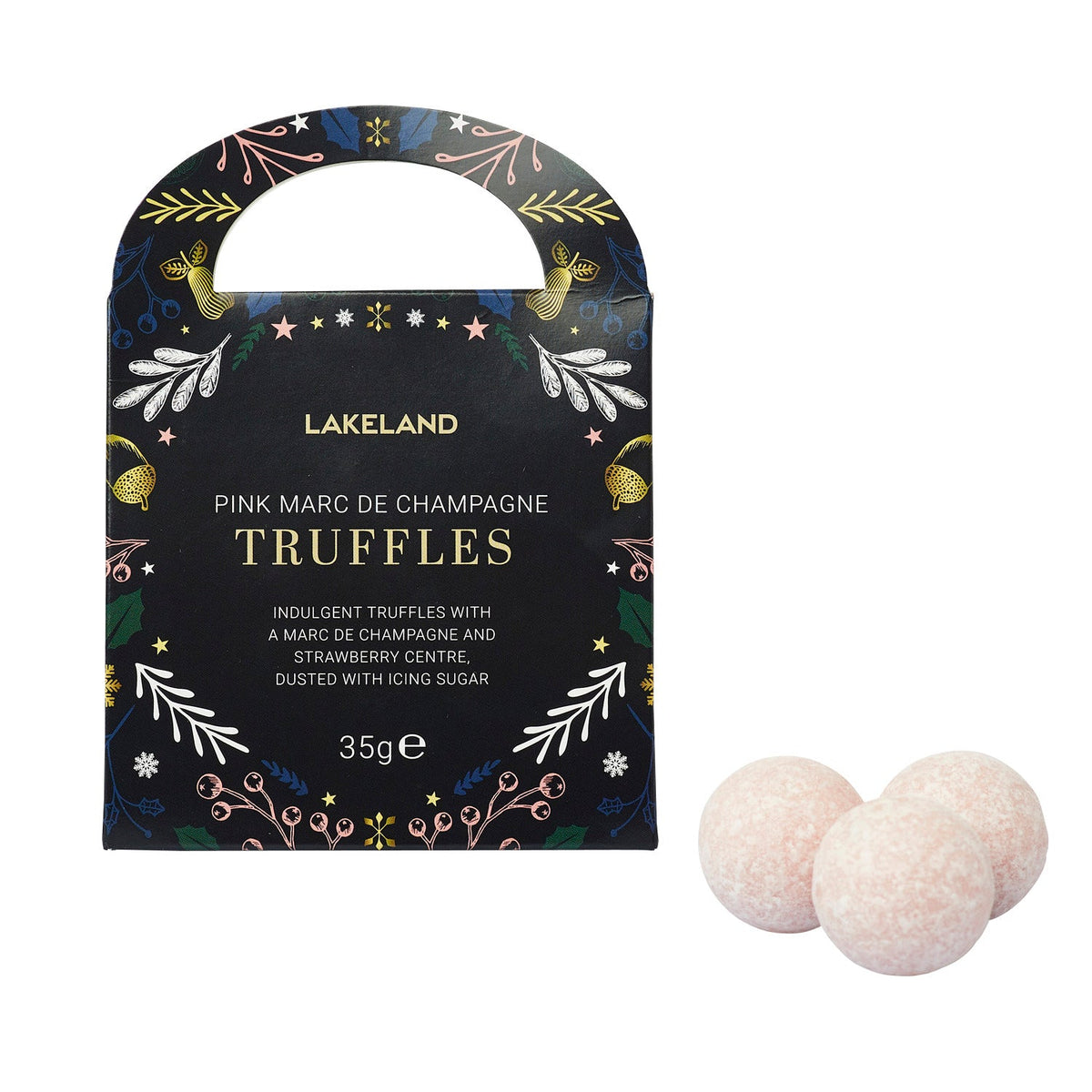 Mini Pink Marc de Champagne Truffles Handbag 35g