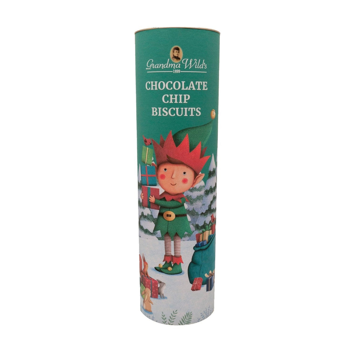 Grandma Wild’s Helpful Elf Biscuit Tube 200g