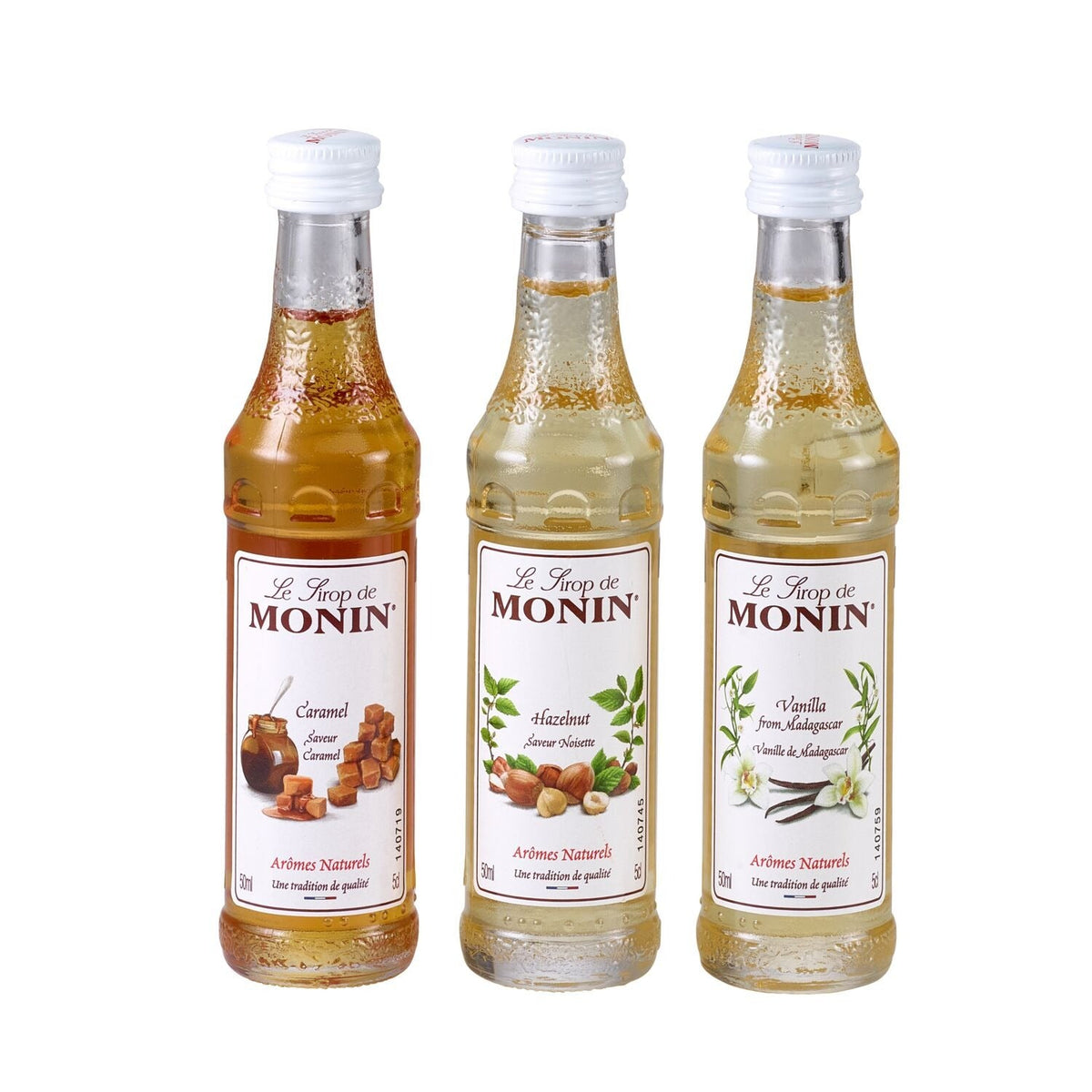 Monin Coffee Syrup Gift Set – 3 x 50ml