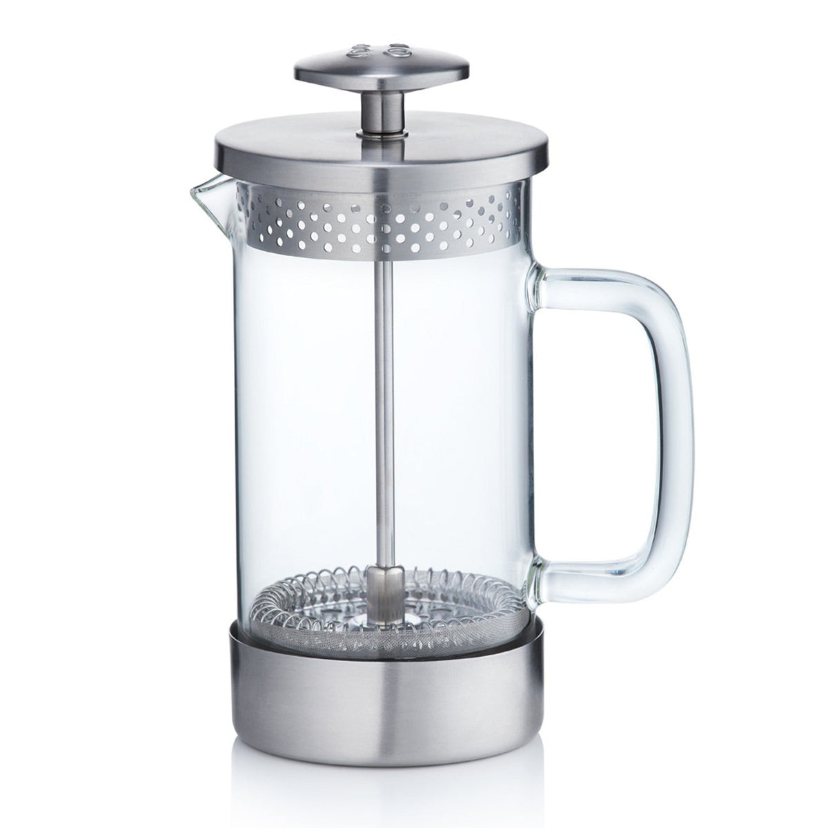 Barista and Co. Silver 3-Cup Cafetière