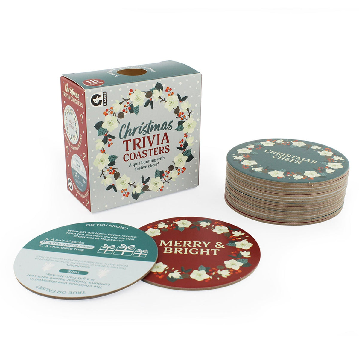 Christmas Trivia Coasters