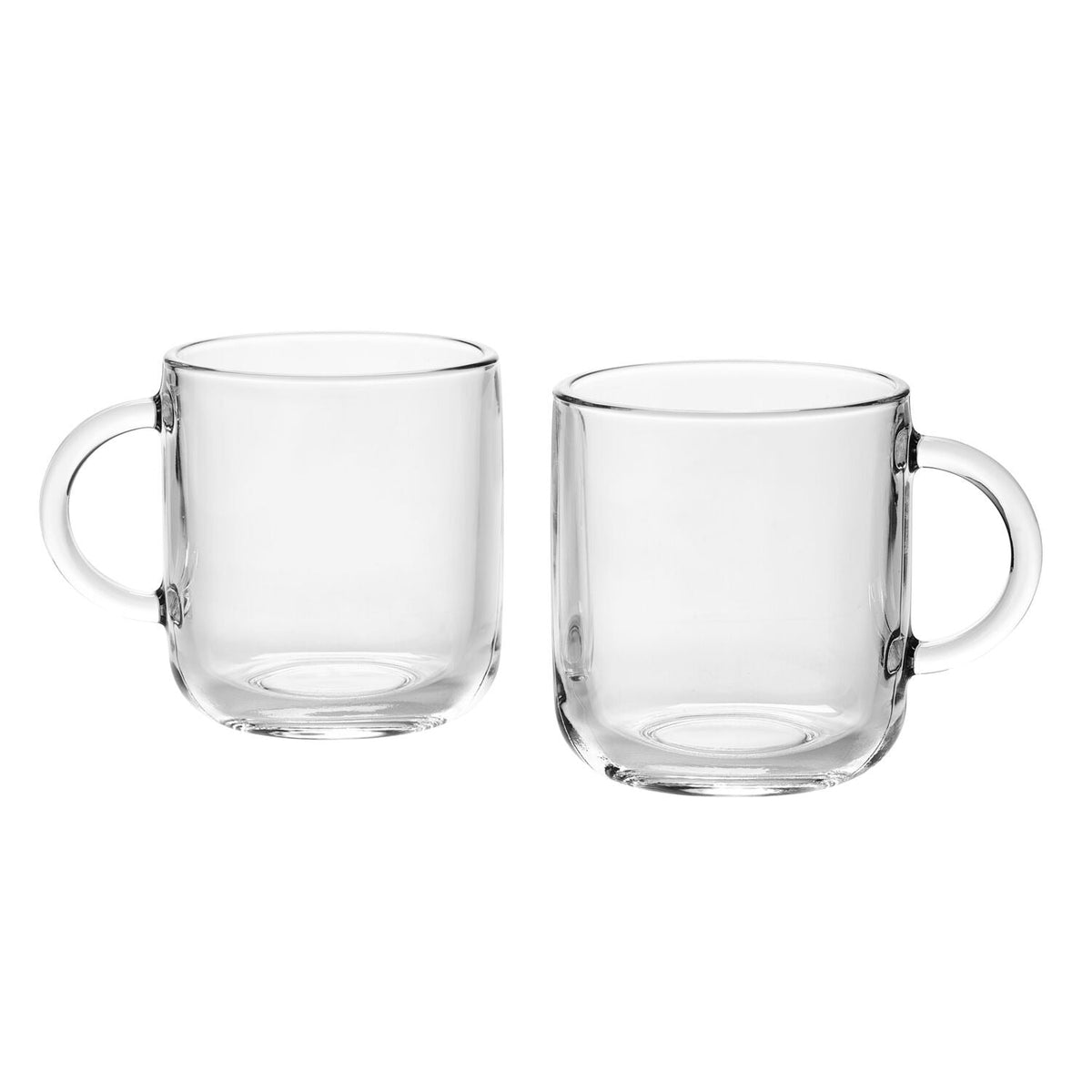 2 Ravenhead Glass Mugs 250ml