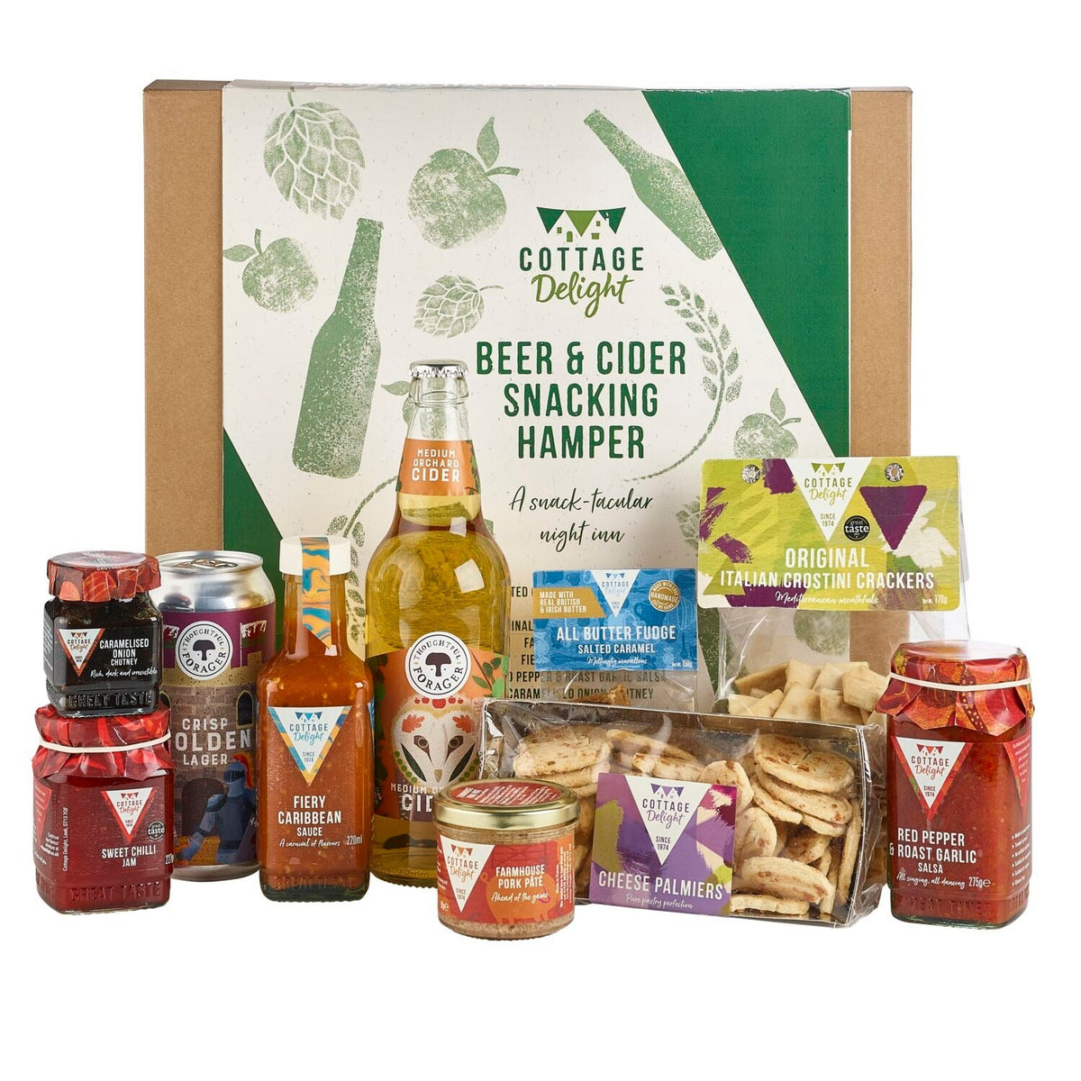 Cottage Delight Beer & Cider Snacking Hamper