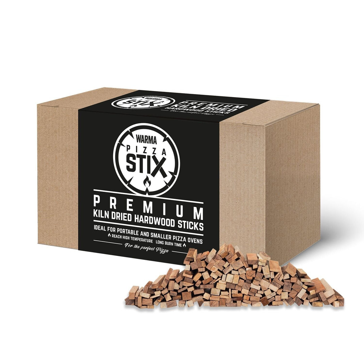 Pizza Stix Hardwood Barbecue Kindling