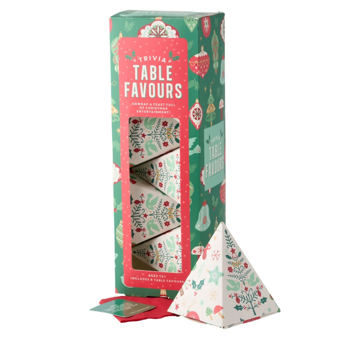 Festive Trivia Table Favours