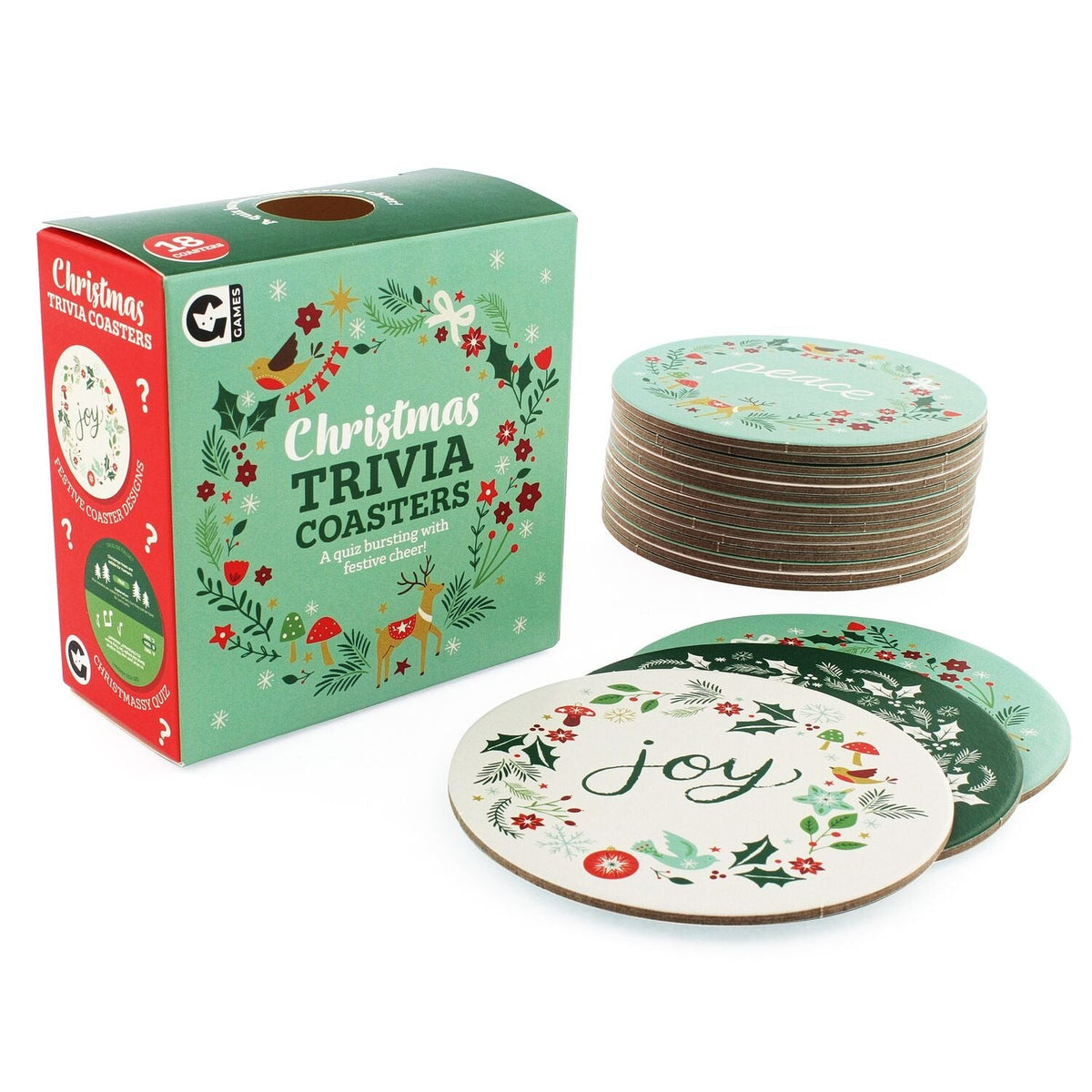 Christmas Trivia Coasters