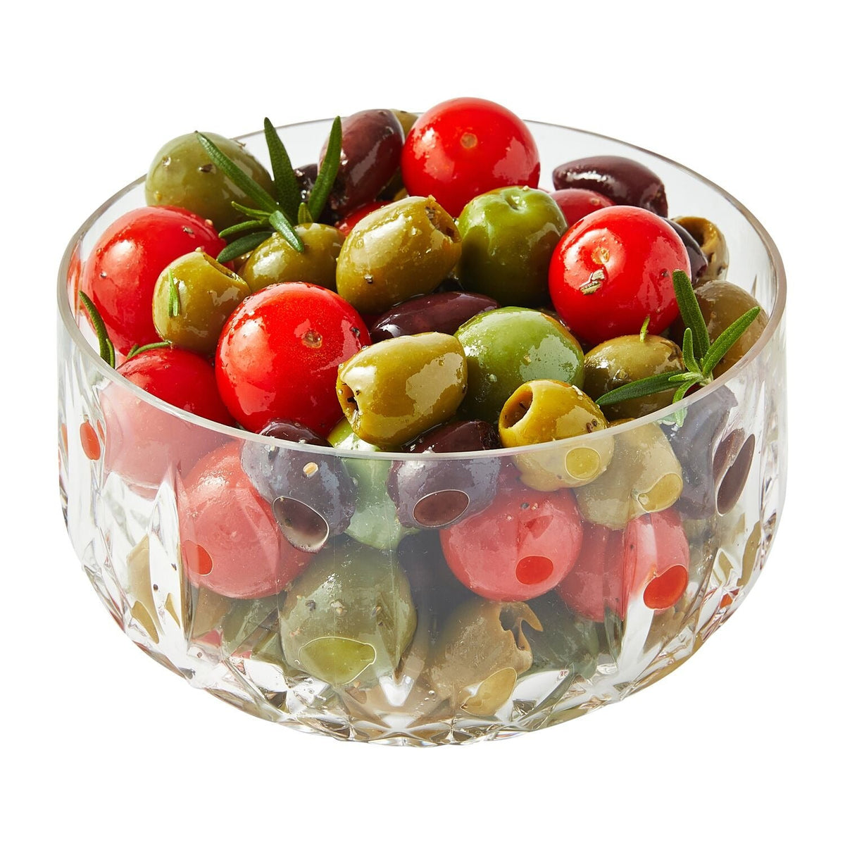 Crystal-Look Acrylic Small Serving Bowl
