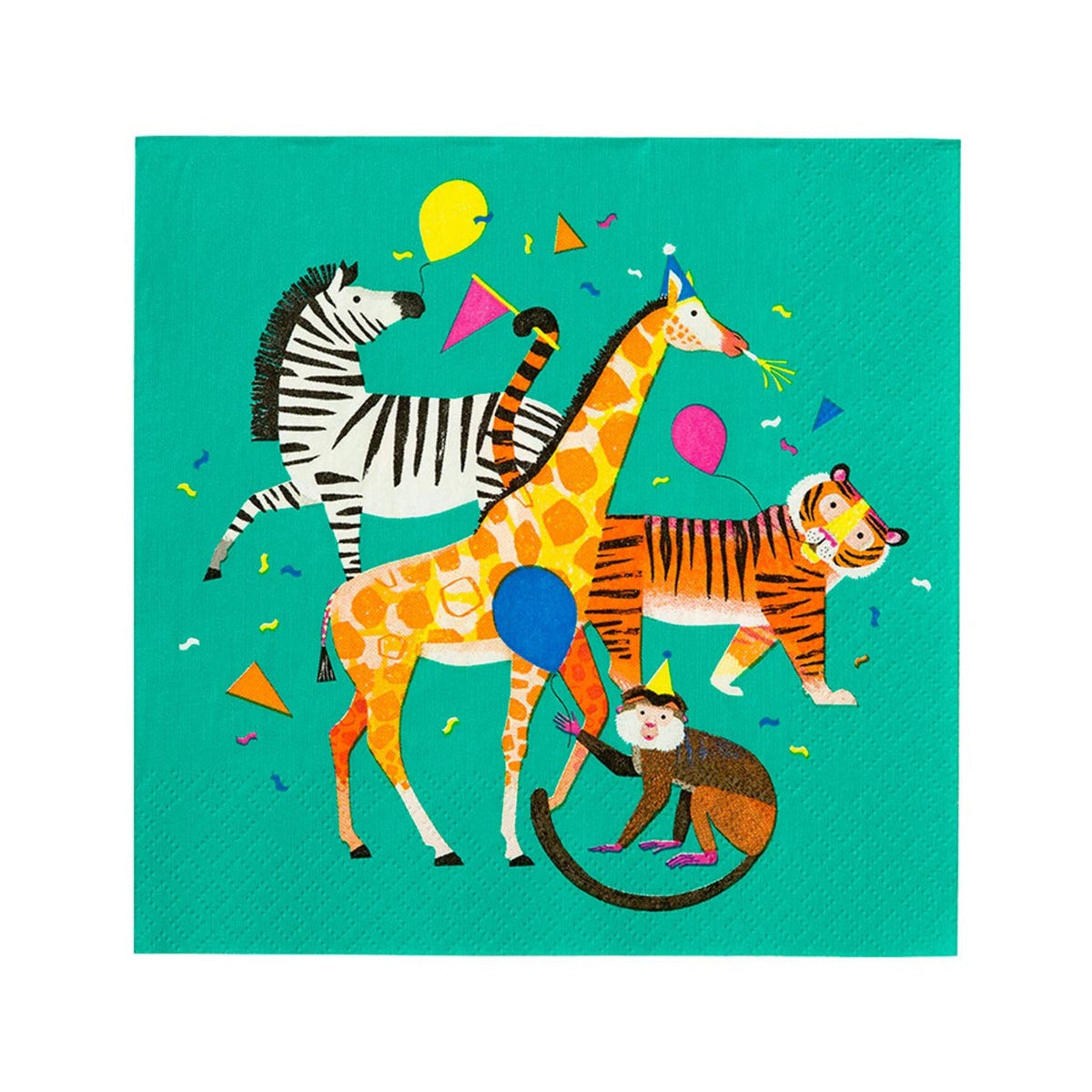 Talking Tables Party Animals Napkins Pack of 20