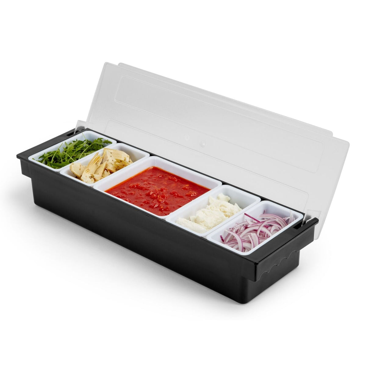 Lakeland Lidded Pizza Topping Station