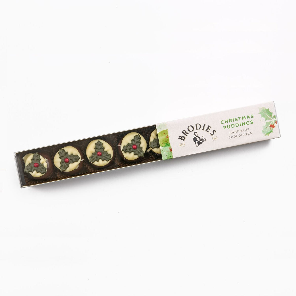 Brodies Christmas Pudding Chocolates 100g