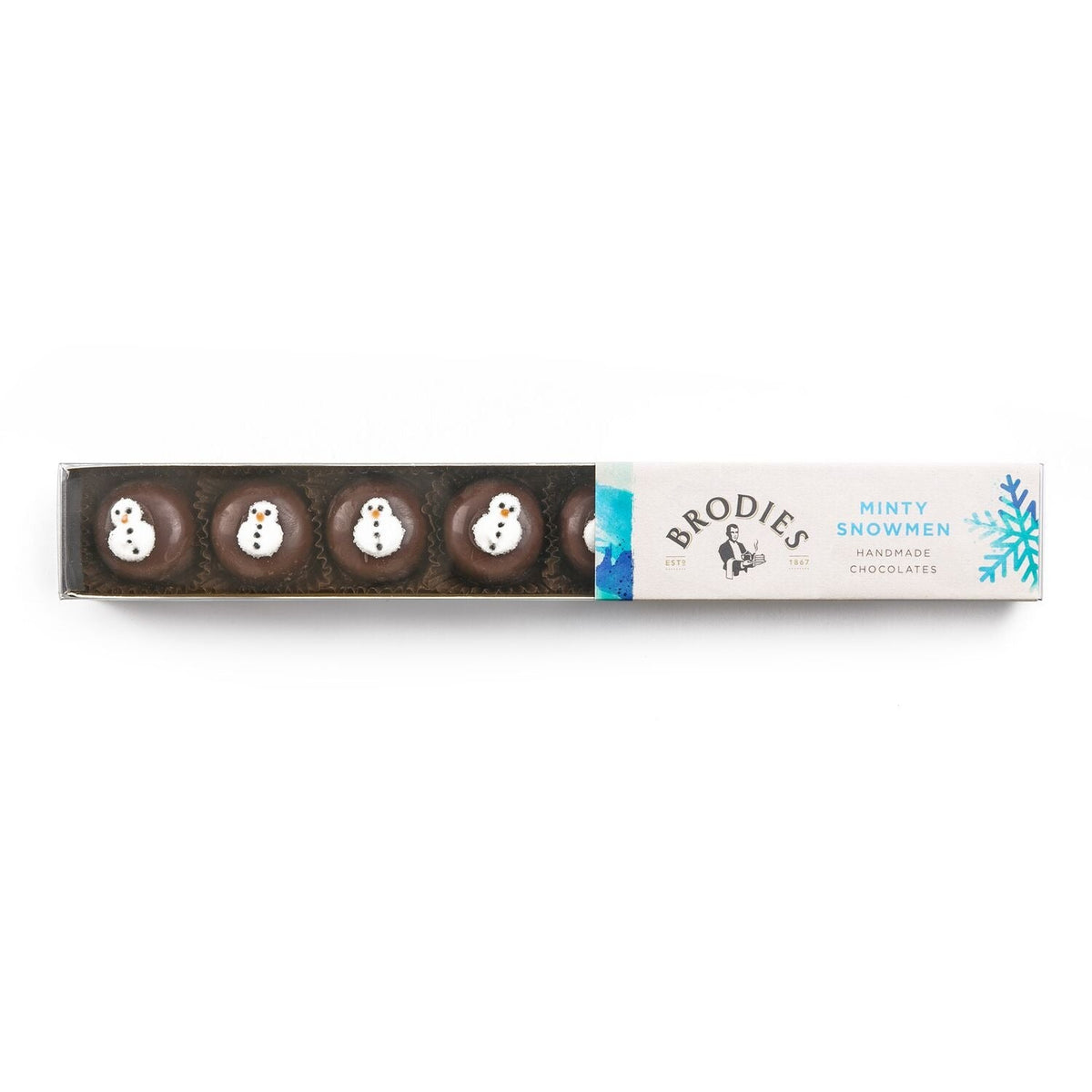Brodies Minty Snowmen Chocolates
