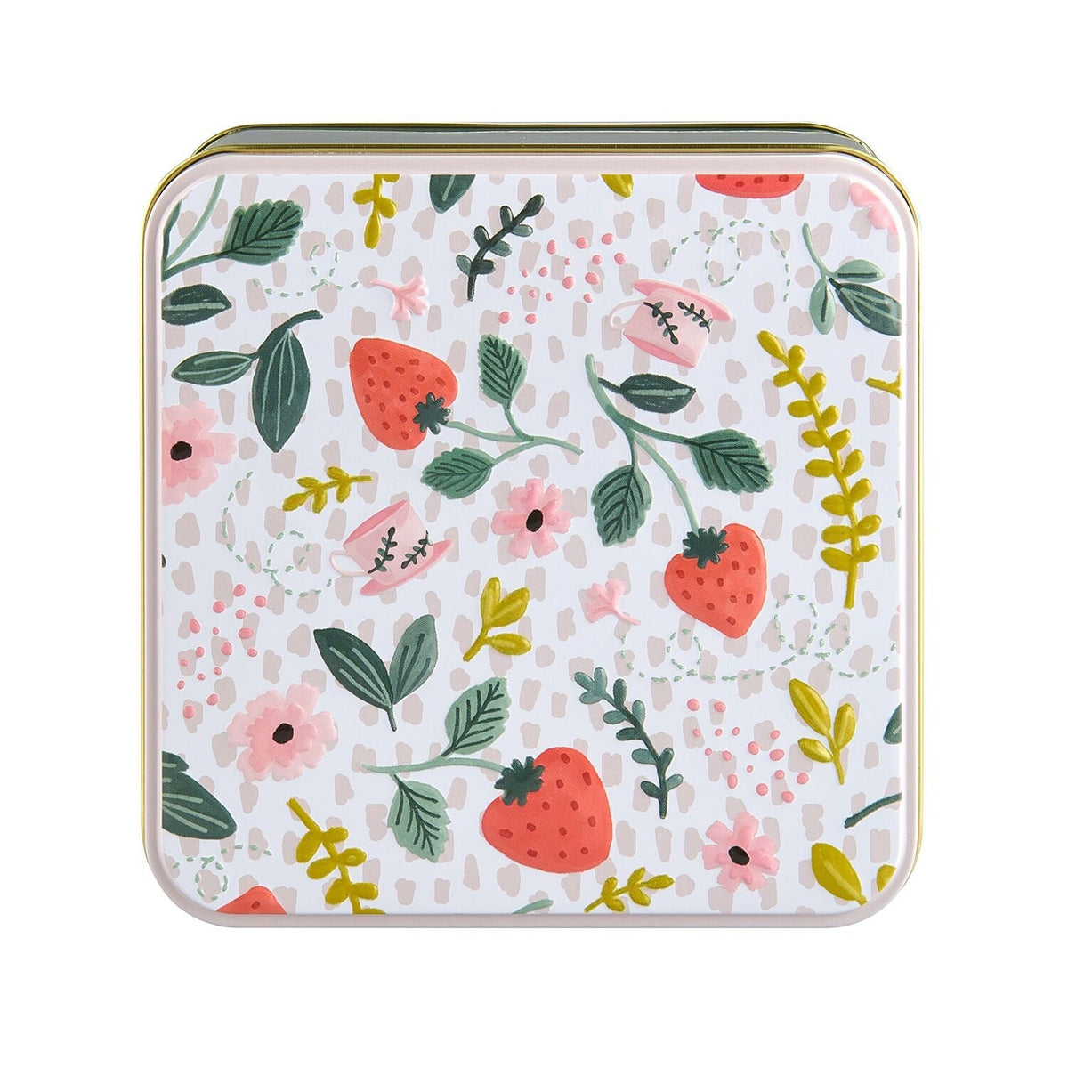 Strawberry Patch Biscuit Tin 160g