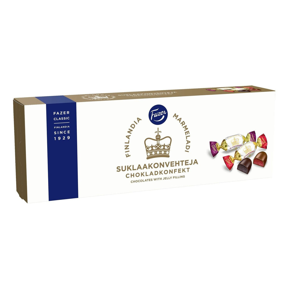 Fazer Chocolate Coated Jellies 320g