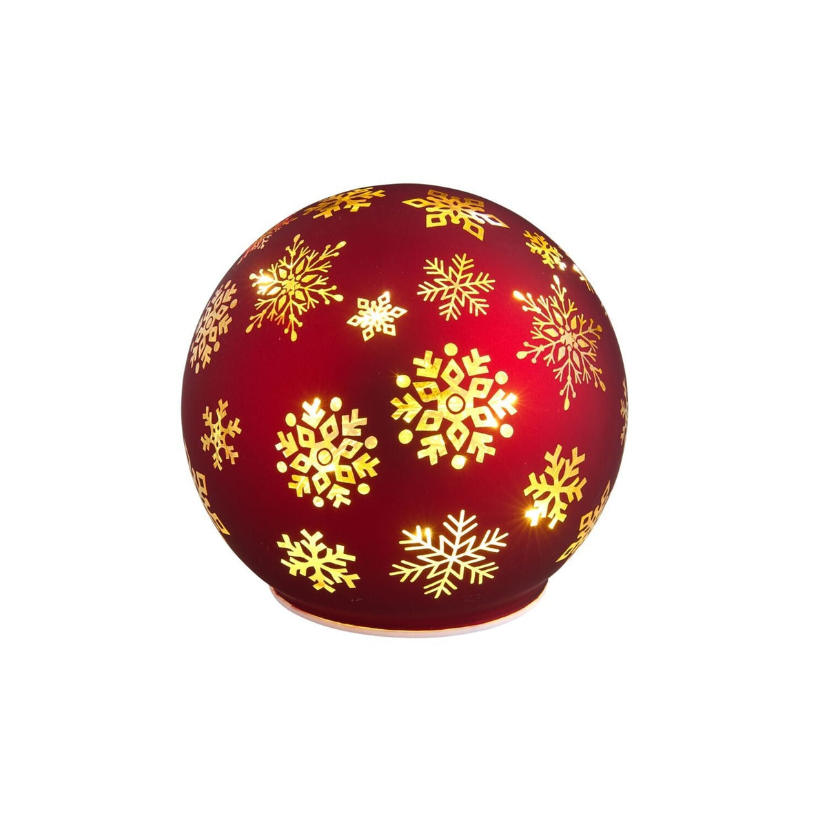 Round Light Up Christmas Decoration Small