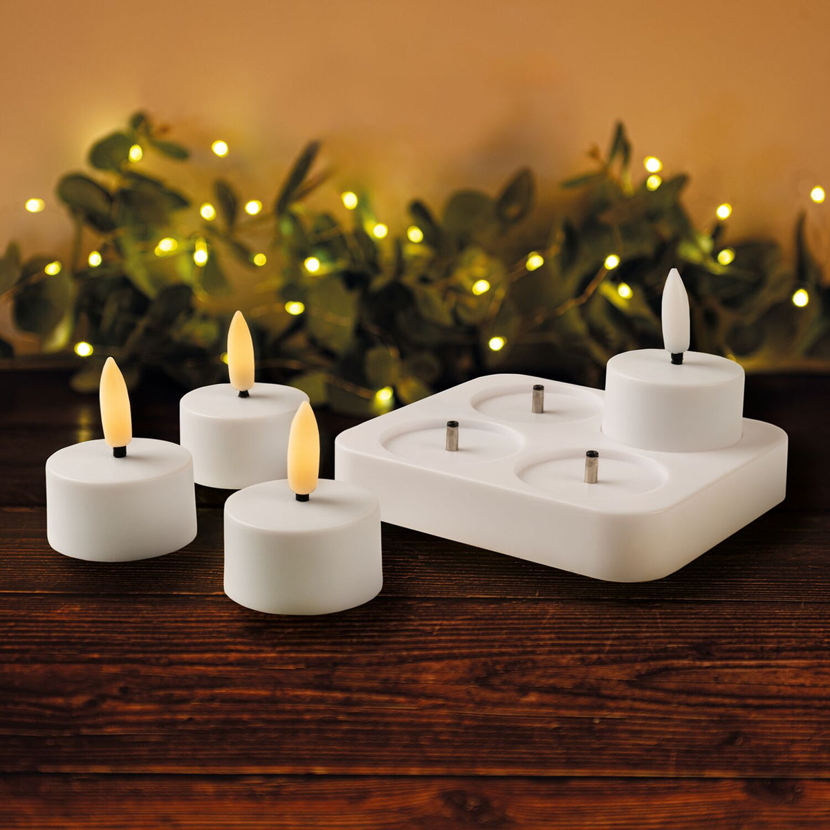 Rechargeable LED Tealights