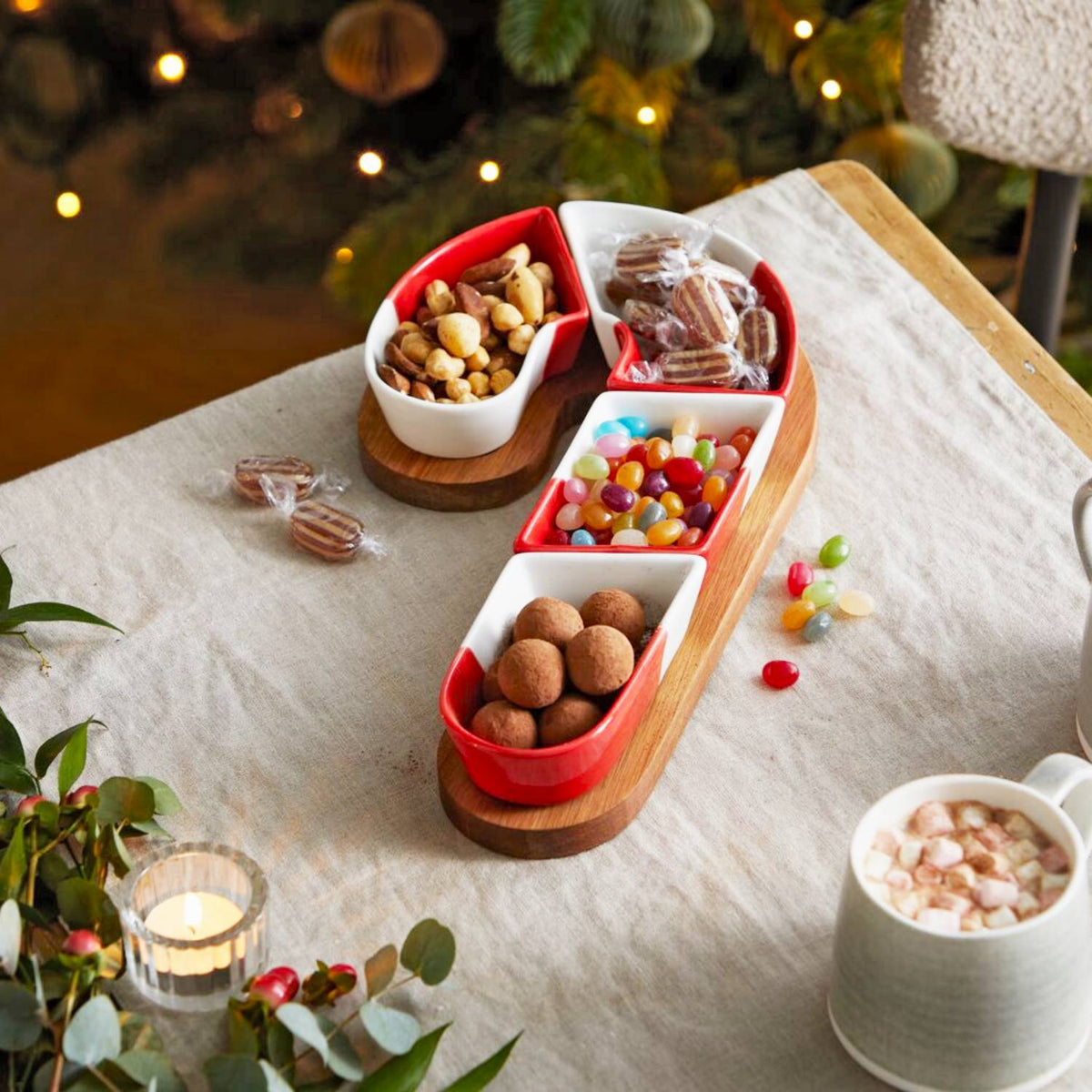 Lakeland Candy Cane Serving Platter