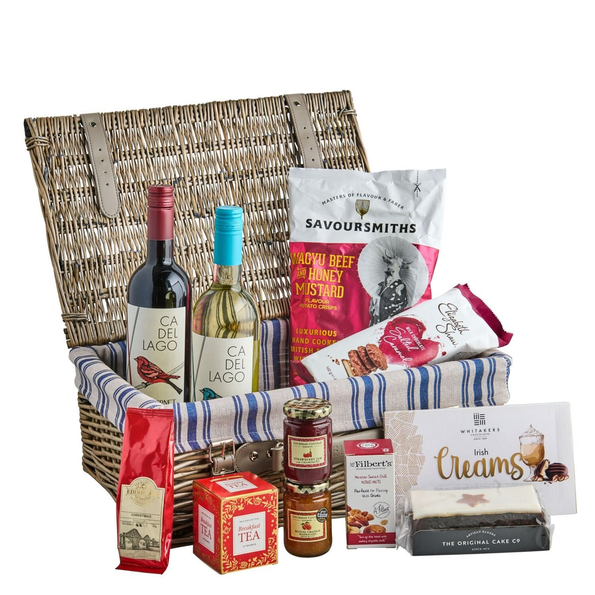 Winter Warmer Wicker Hamper