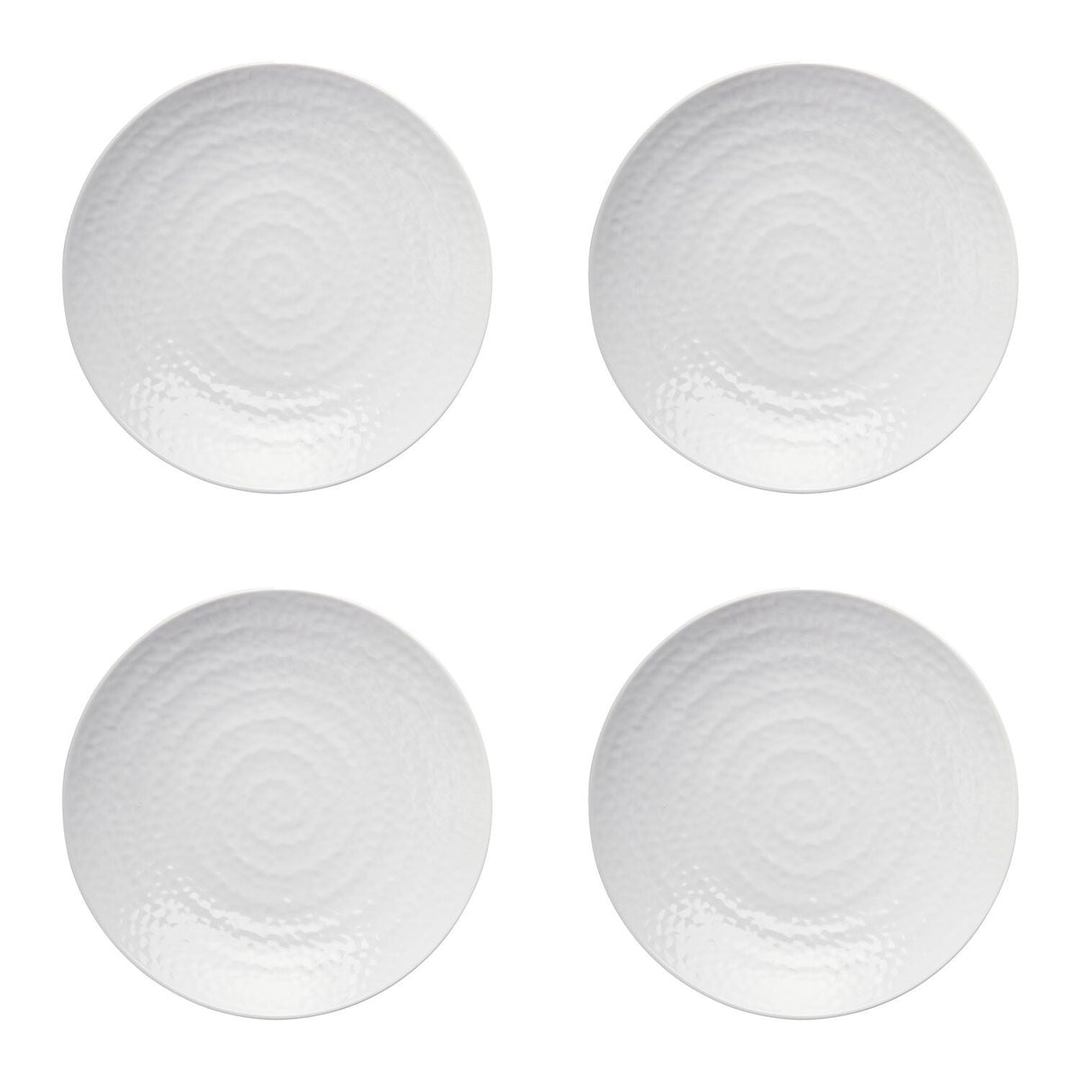 Lakeland White Melamine Range Side Plates - Set of 4
