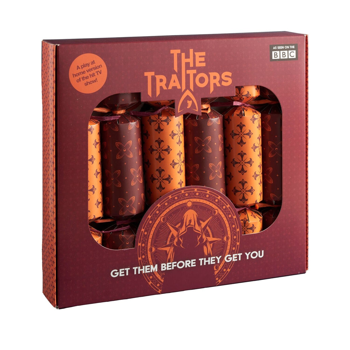 6 The Traitors Christmas Crackers