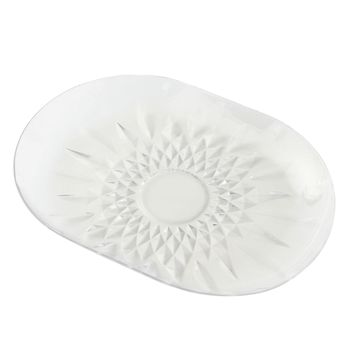 Crystal-Look Acrylic Platter