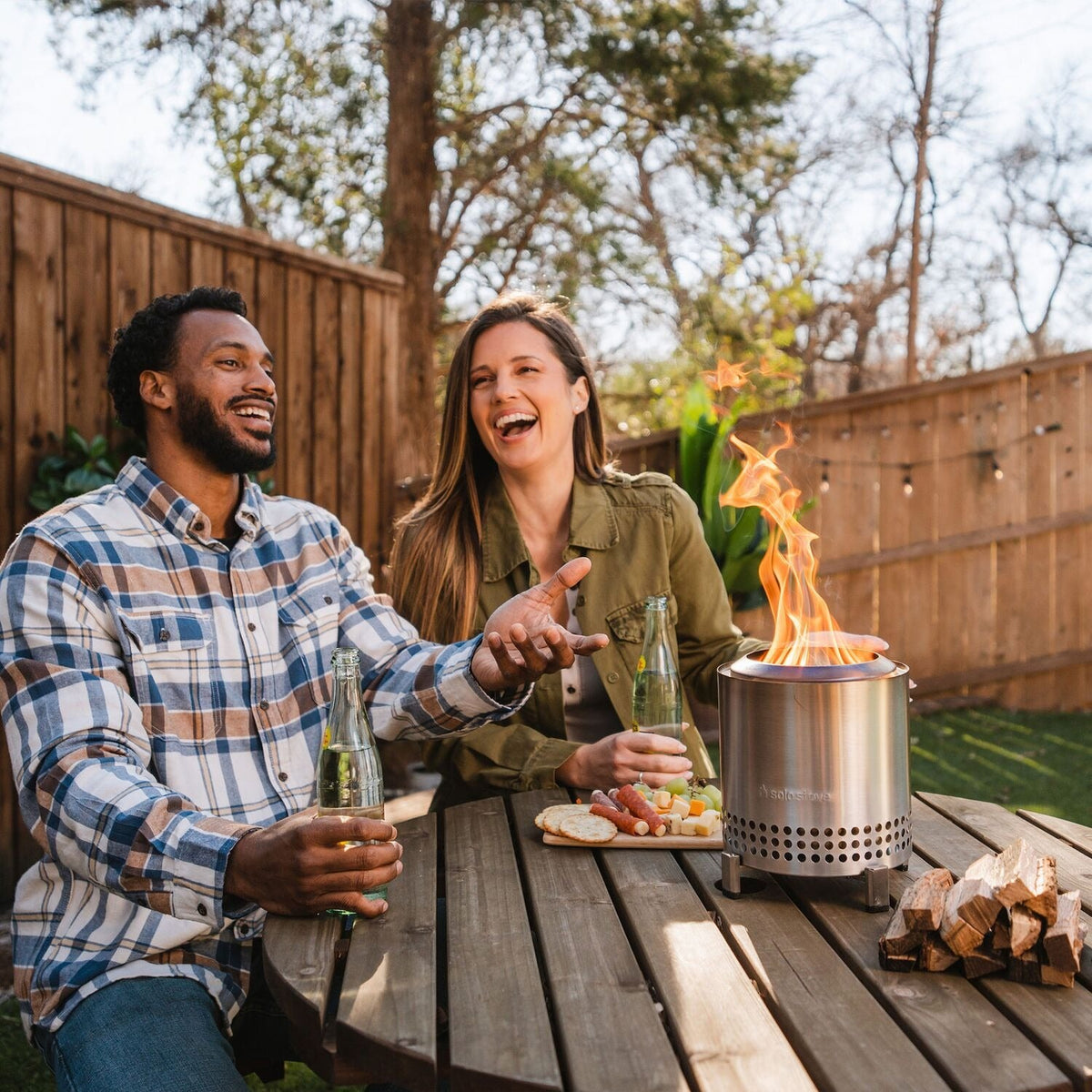 Solo Stove Mesa XL Smokeless Wood-Burning Tabletop Fire Pit