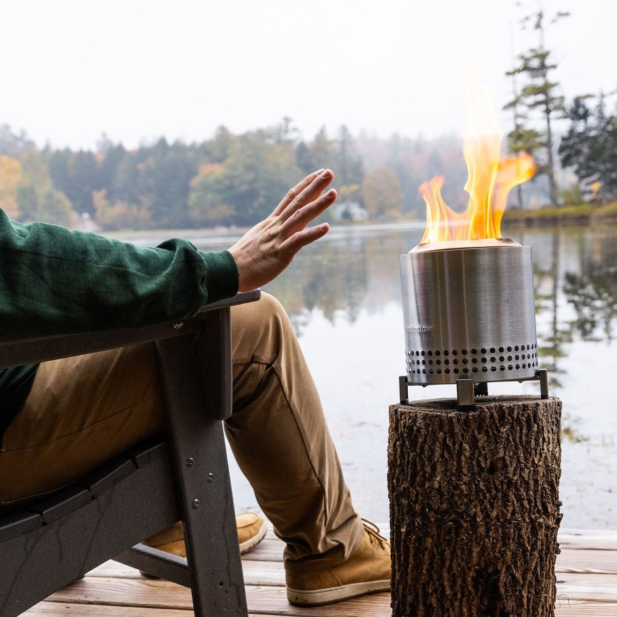 Solo Stove Mesa XL Smokeless Wood-Burning Tabletop Fire Pit