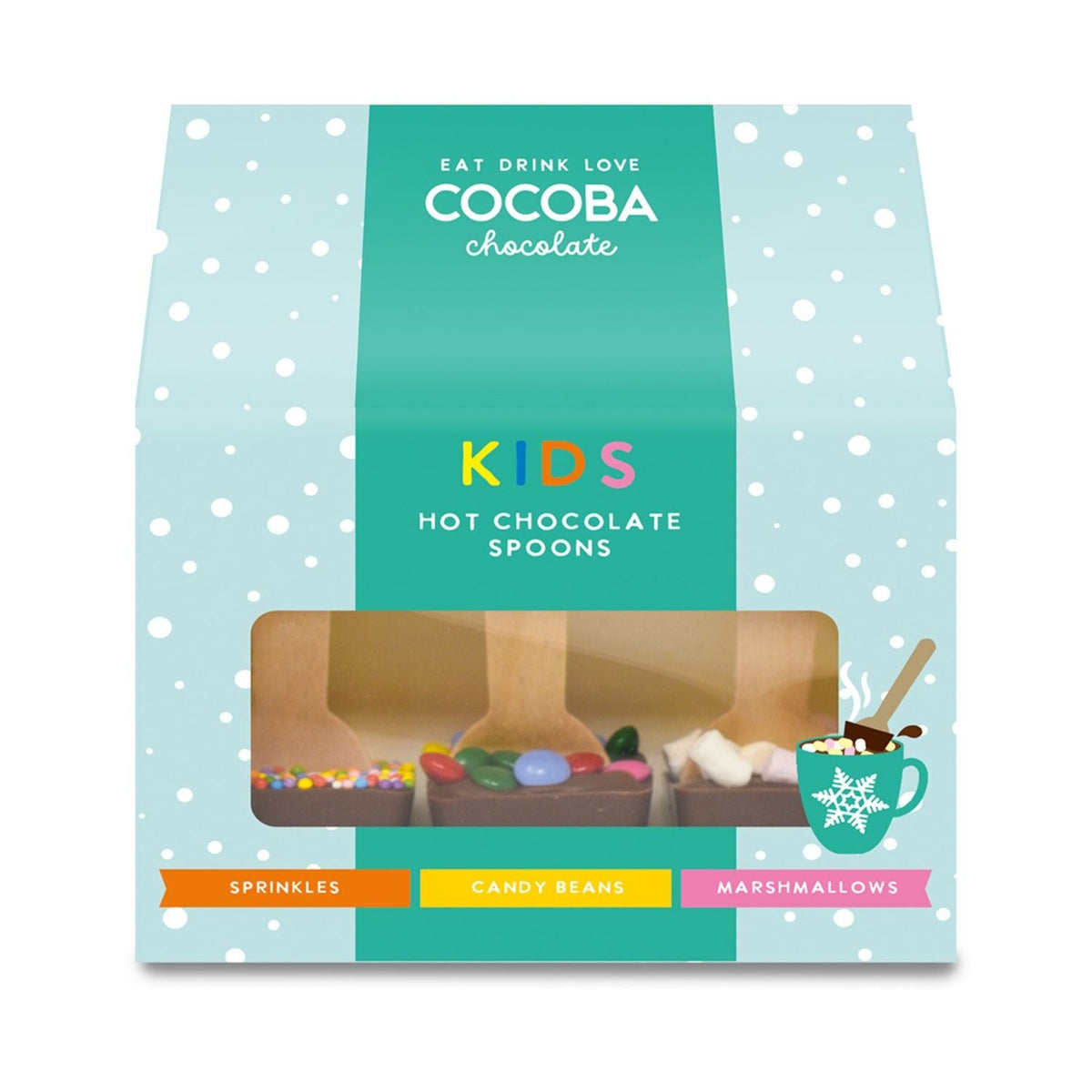 Cocoba Hot Chocolate Spoons 3 x 33g