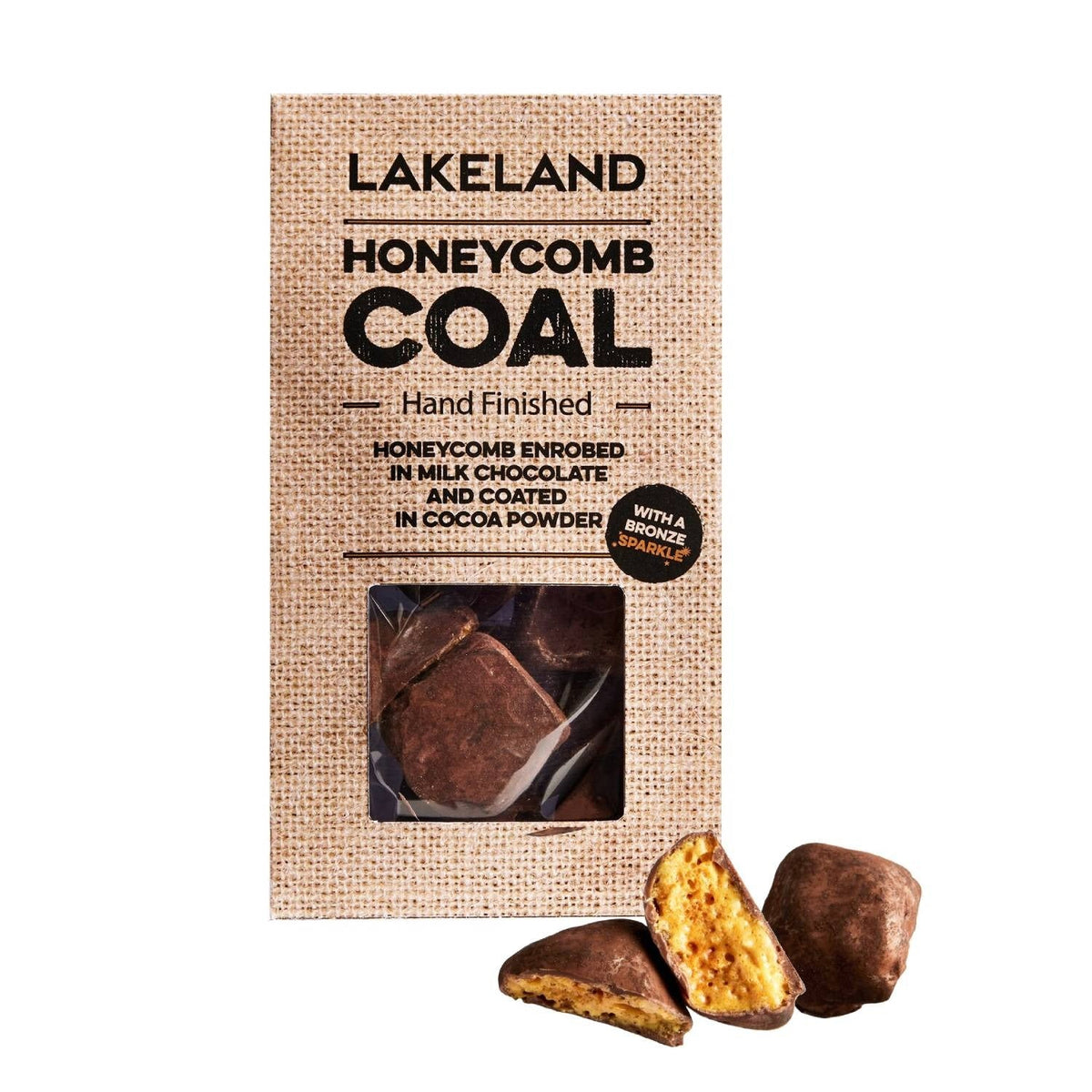 Lakeland Milk Chocolate Honeycomb Coal