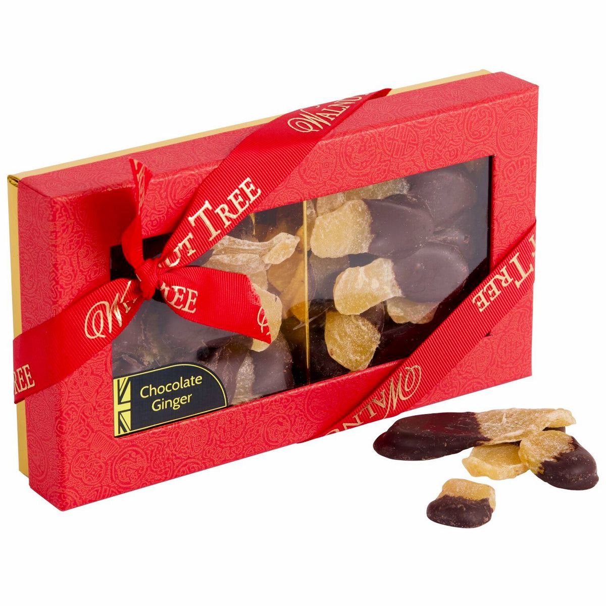 Walnut Tree Dark Chocolate Coated Ginger Slices