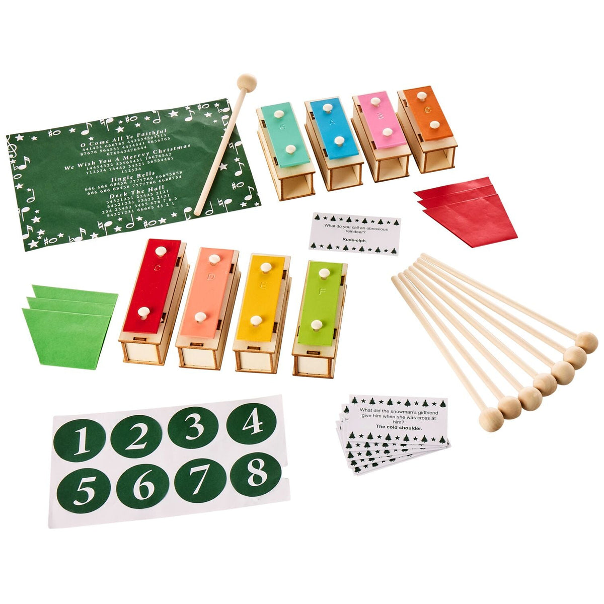 8 Lakeland Xylophone Crackers