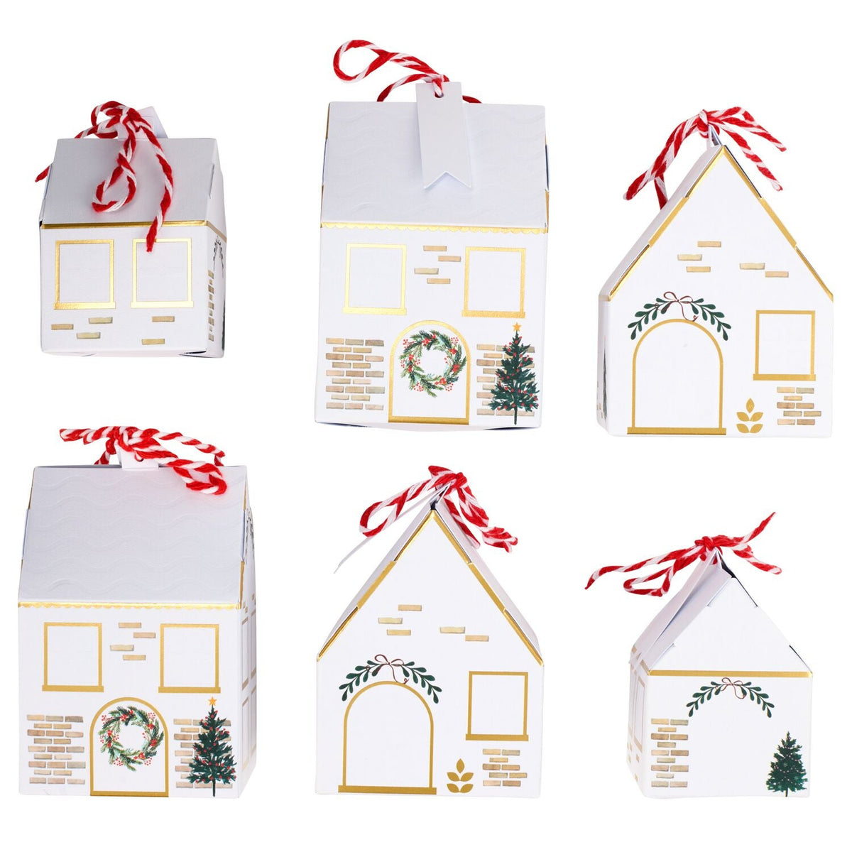 Lakeland House Shaped Fill Your Own Table Favours – Pack of 6