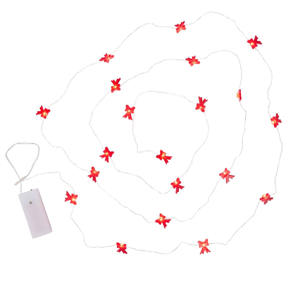 Lakeland Red Bow String Lights
