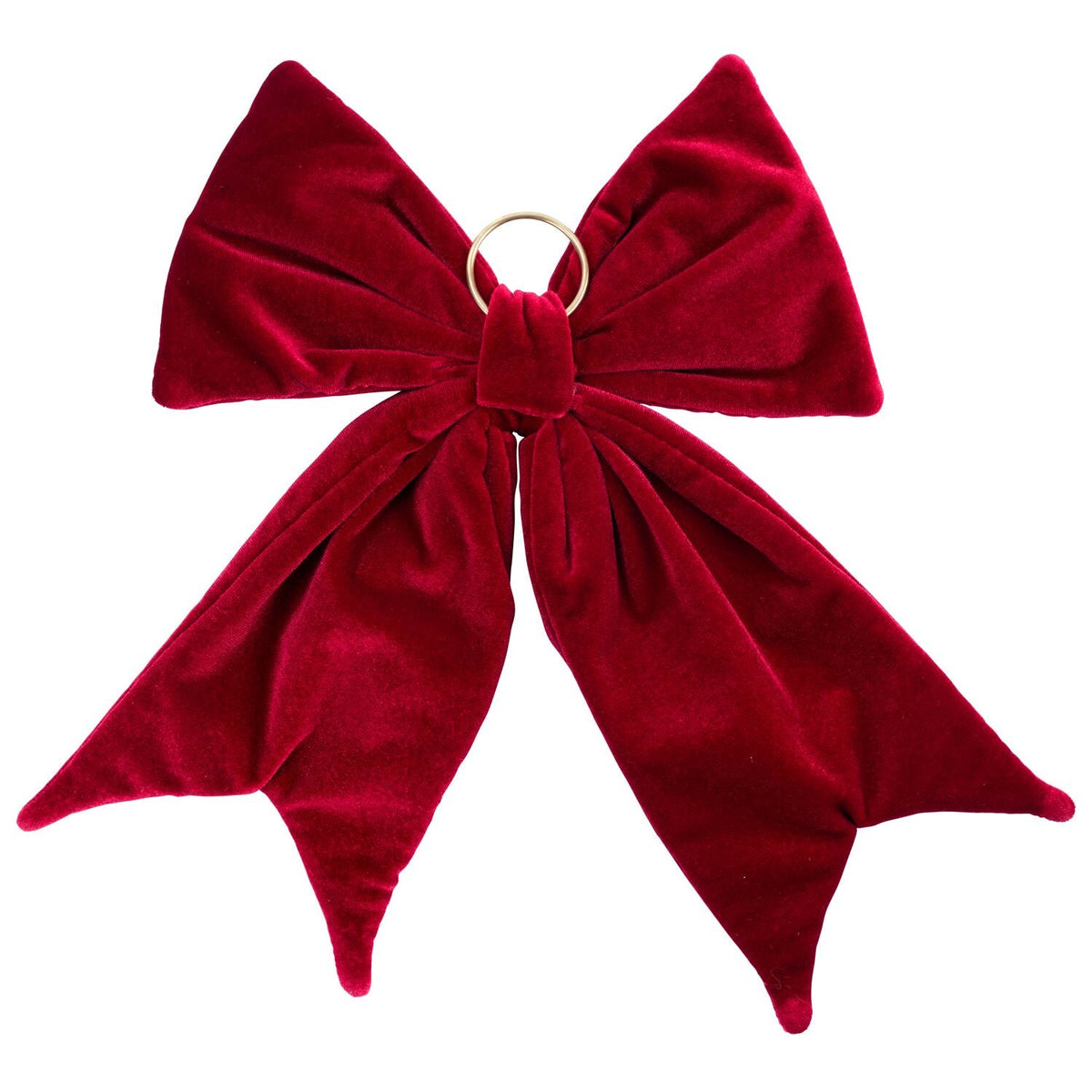 Lakeland Velvet Bow Decoration – Red