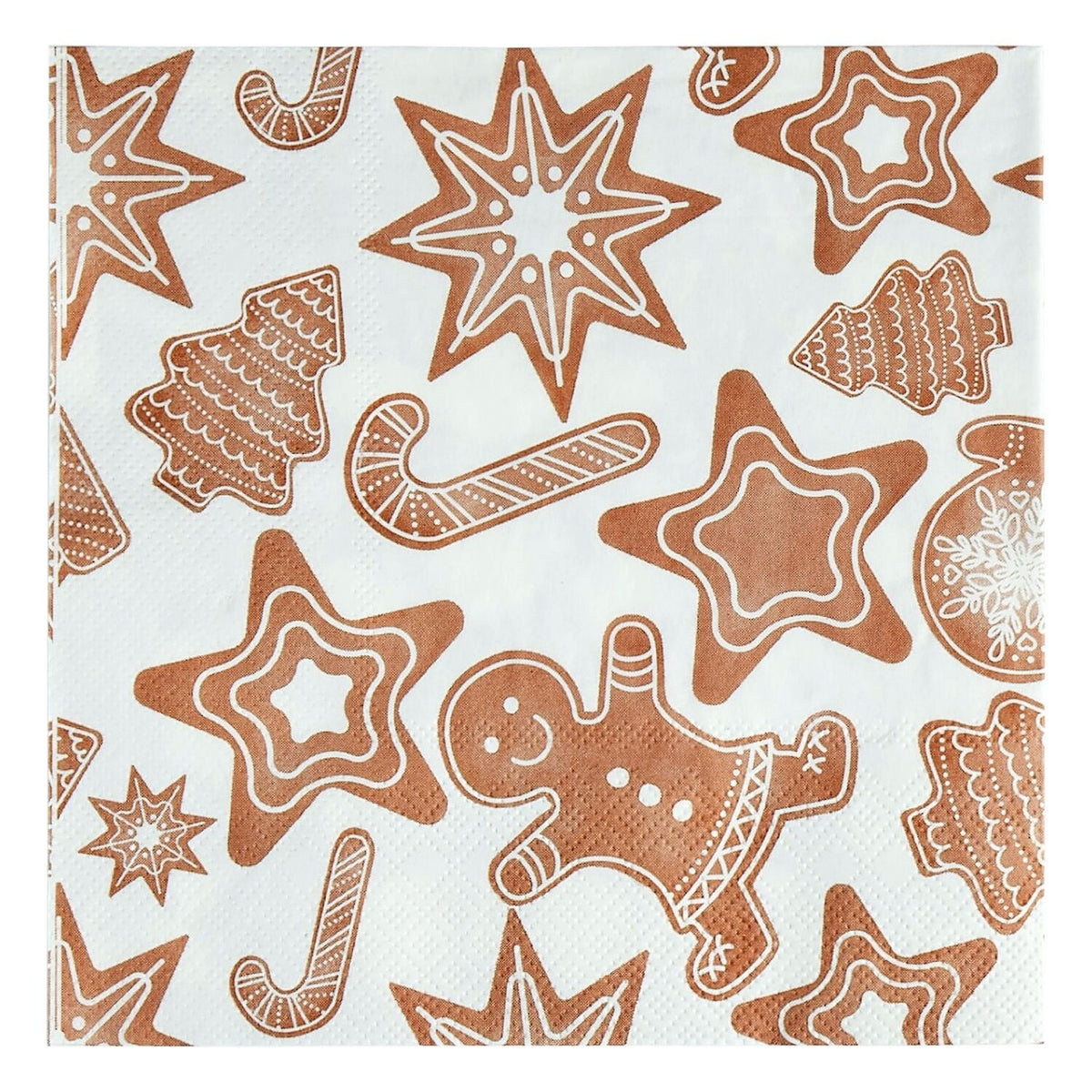 20 Lakeland Gingerbread Napkins