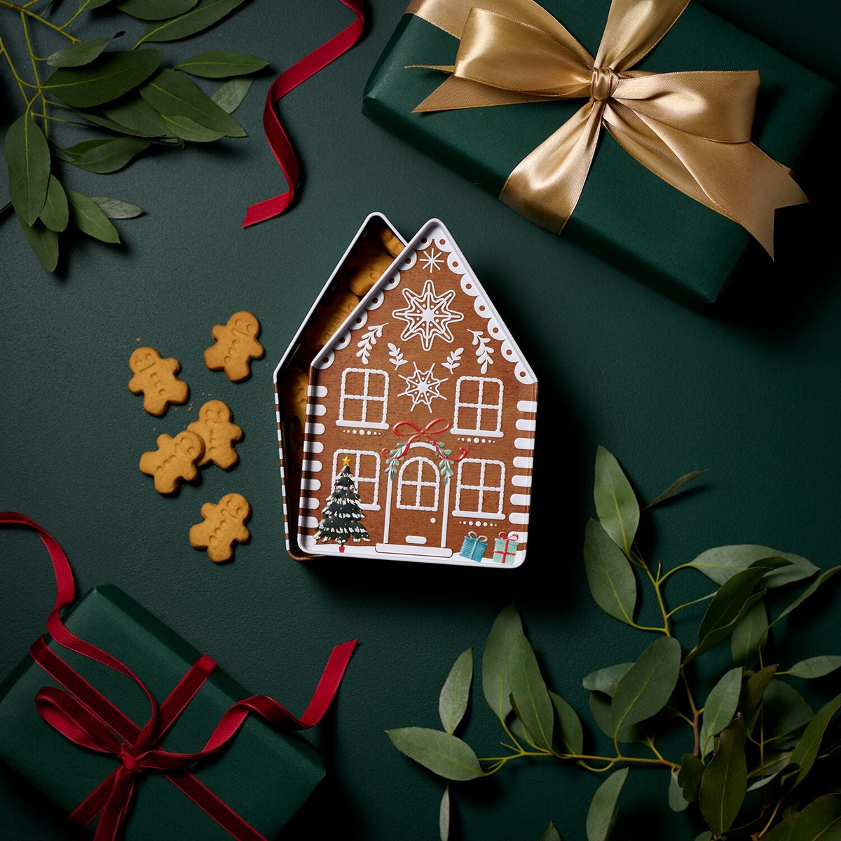 Lakeland Gingerbread House Biscuit Tin