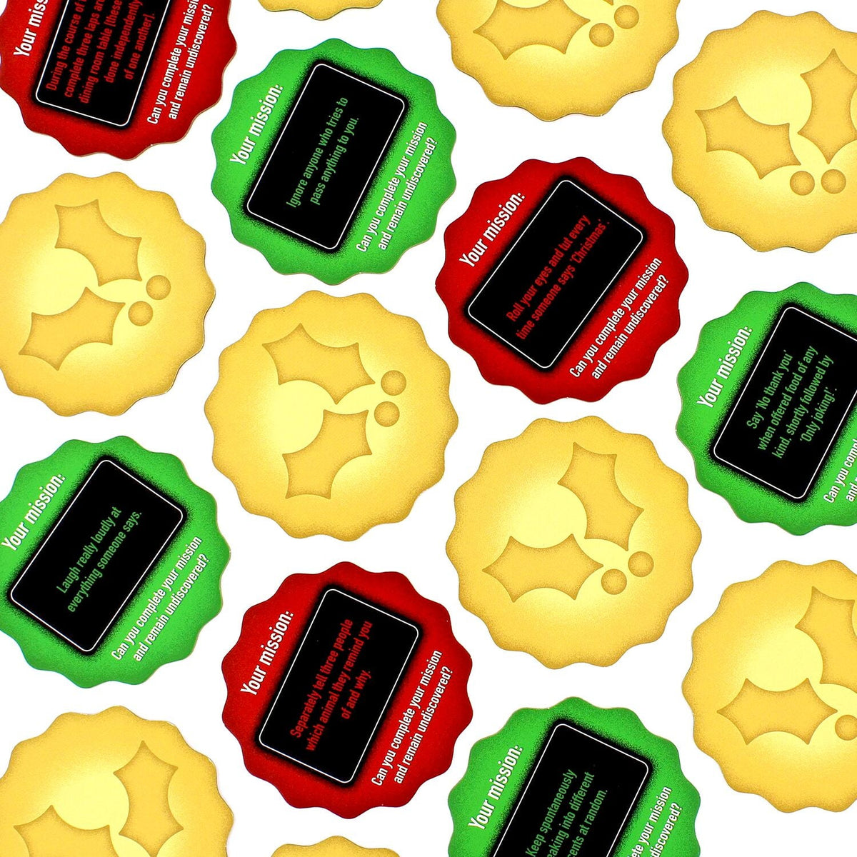 Mince Spies Coaster Card Game