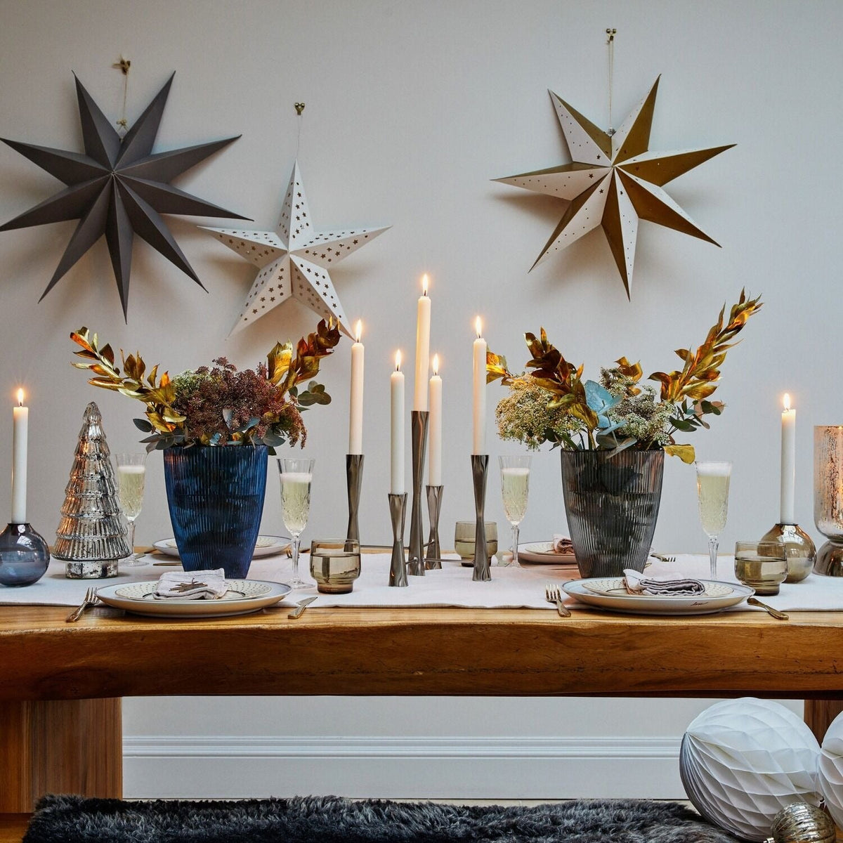 Ivyline Parker 5 -Piece Candle Centrepiece
