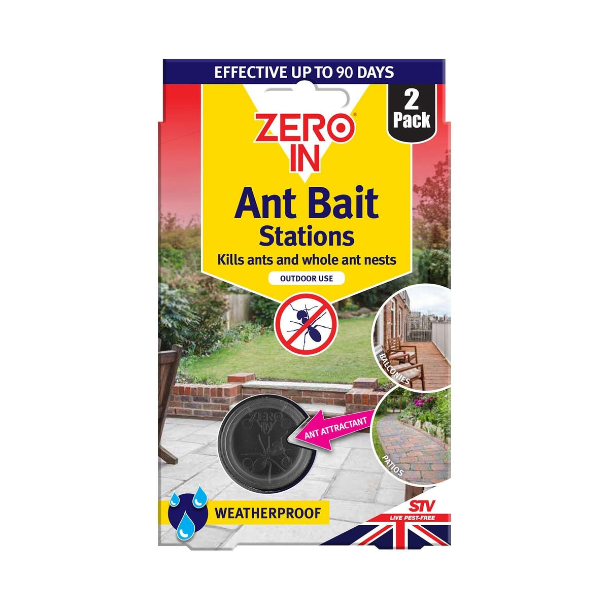 Zero In All-Weather Ant Bait Station
