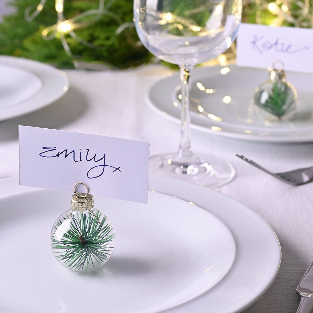 Table setting place holders Spruce – Set of 6