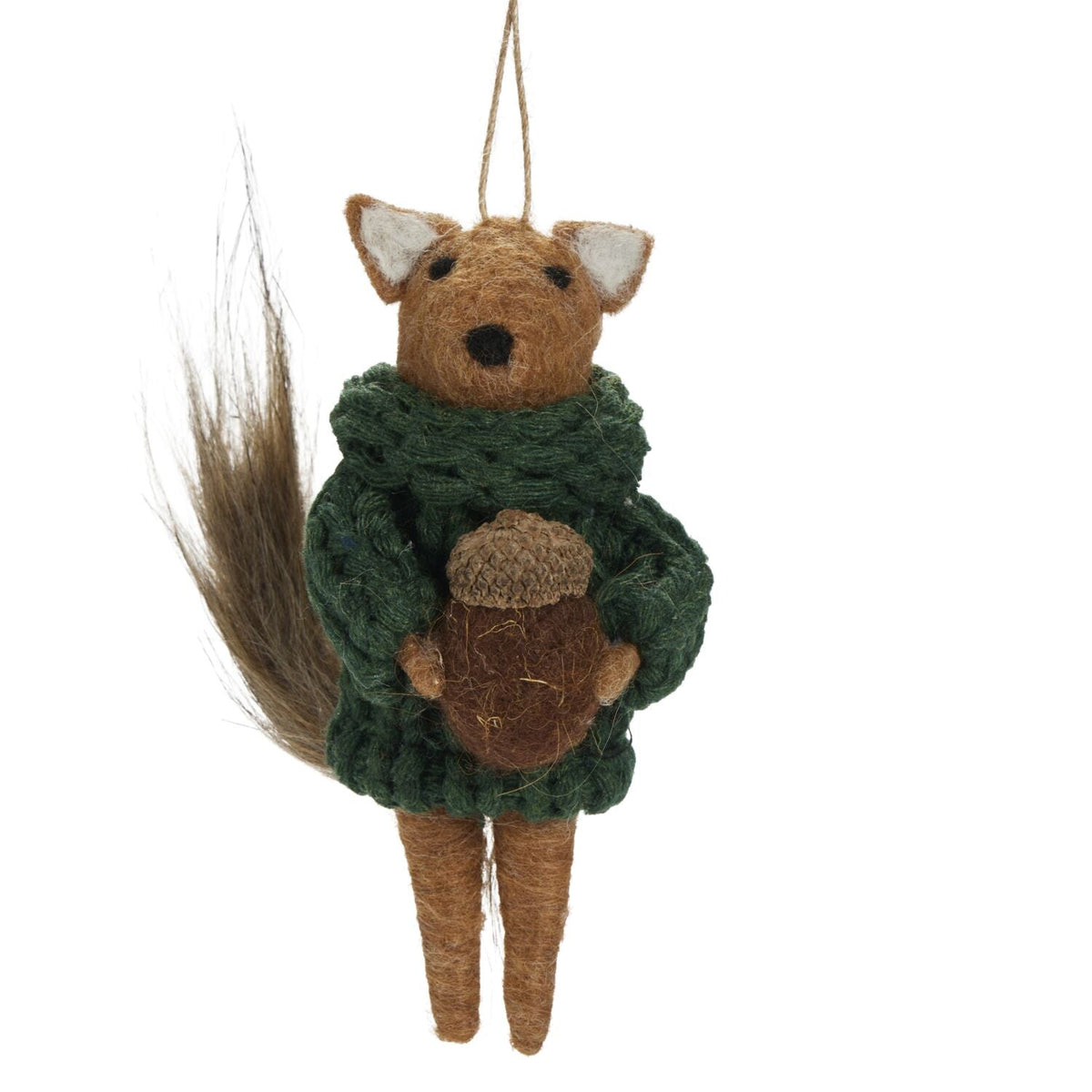 Lakeland Felt Animal Hanging Decorations - Set of 3