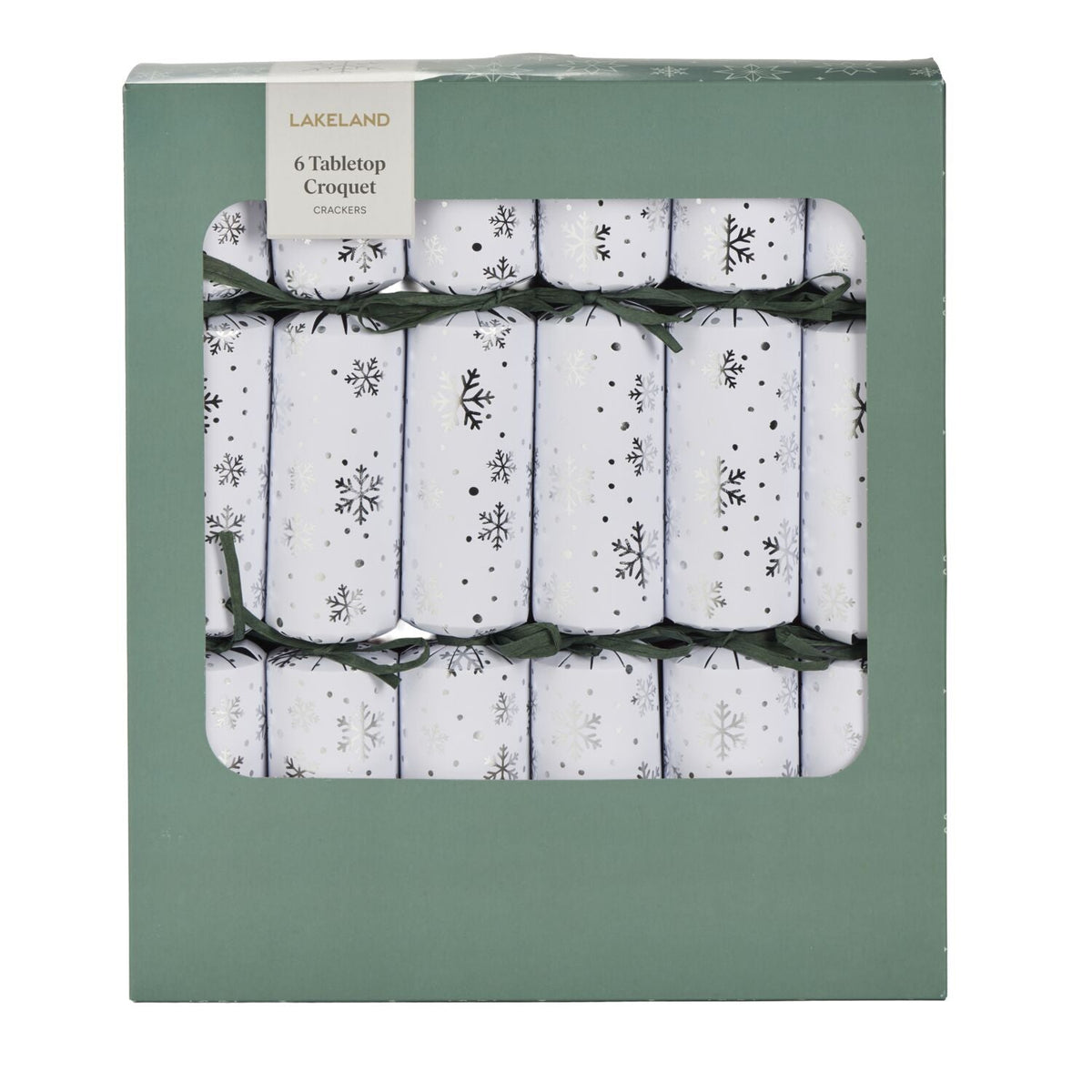 Lakeland Tabletop Croquet Christmas Crackers - Pack of 6