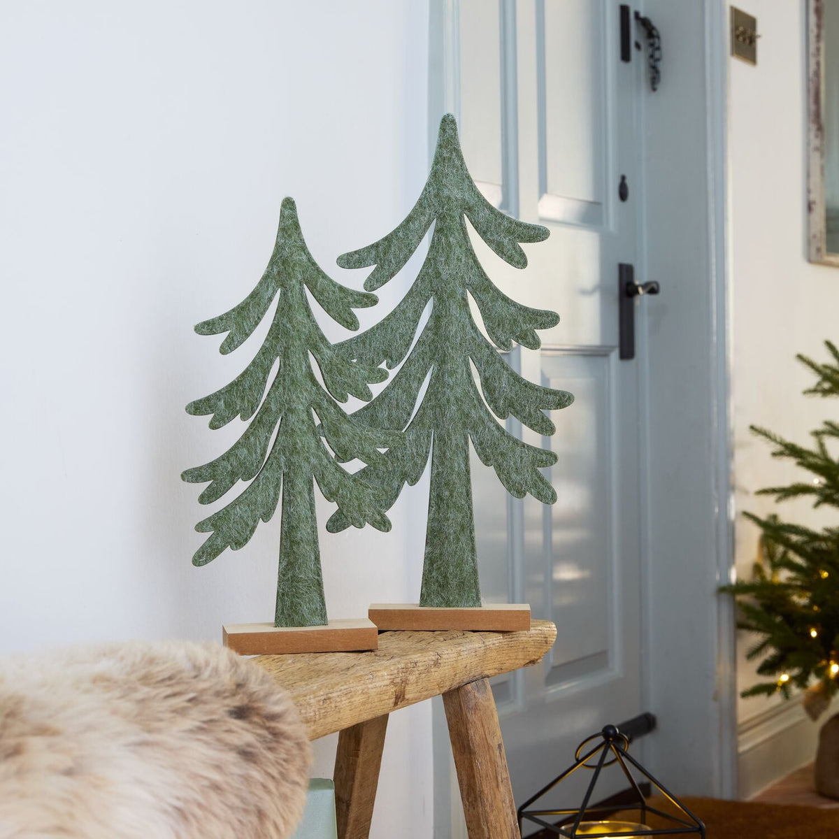 Lakeland Small Felt Green Christmas Tree