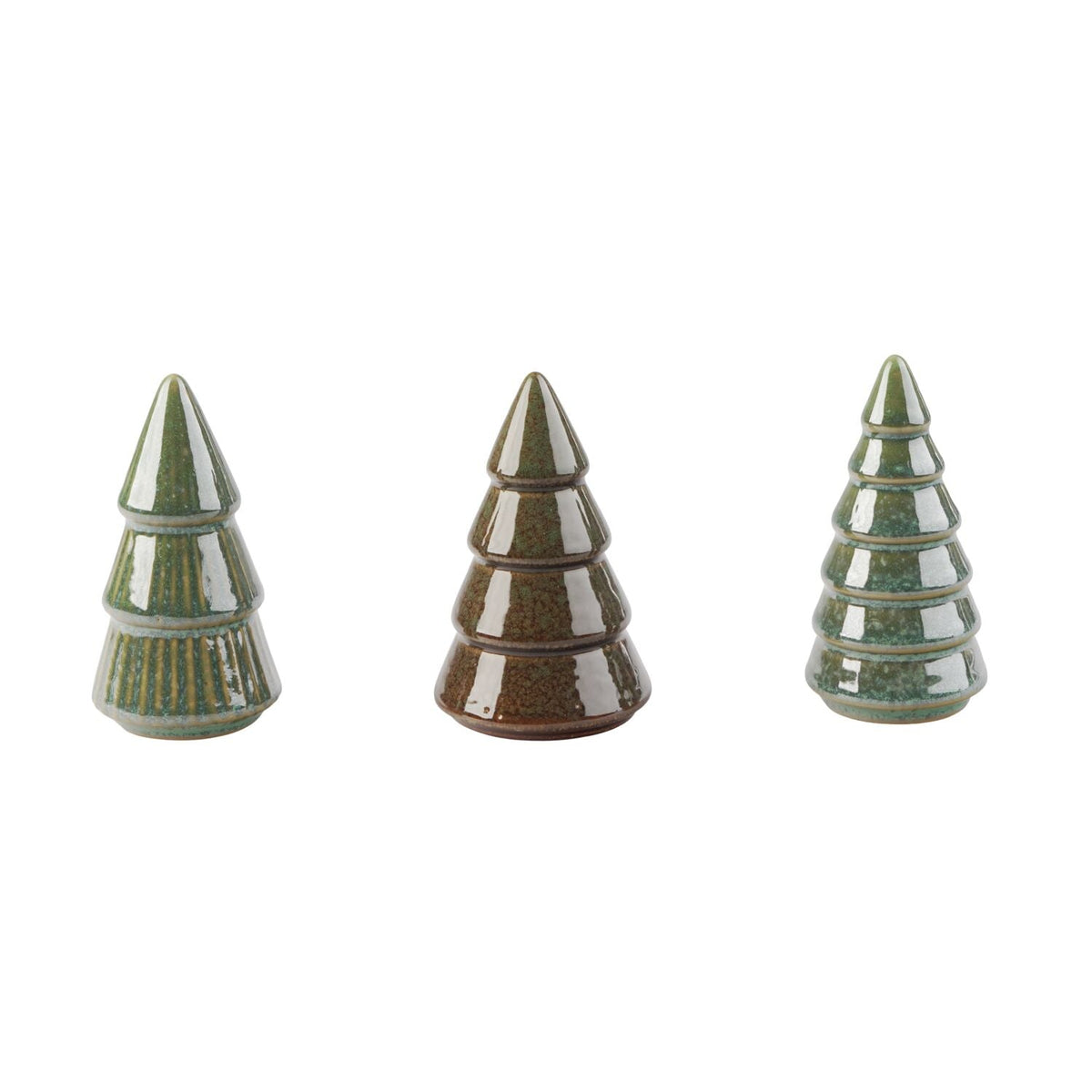 Lakeland Ceramic Christmas Trees – Set of 3