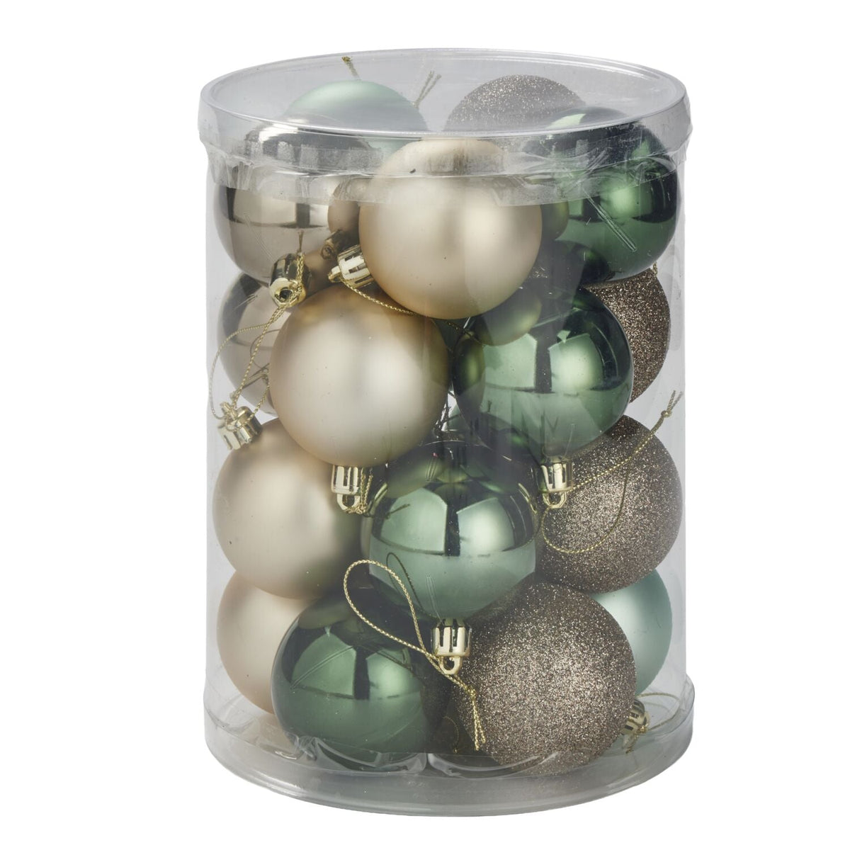 Lakeland Frosted Woodland Bauble Pack – 20 Piece