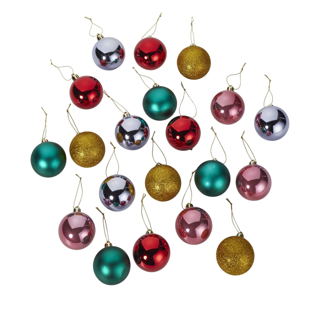 Lakeland Festive Fun Bauble Pack – 20 Piece