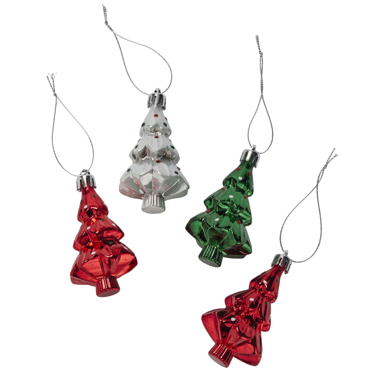 Lakeland Tree Baubles – Set of 4