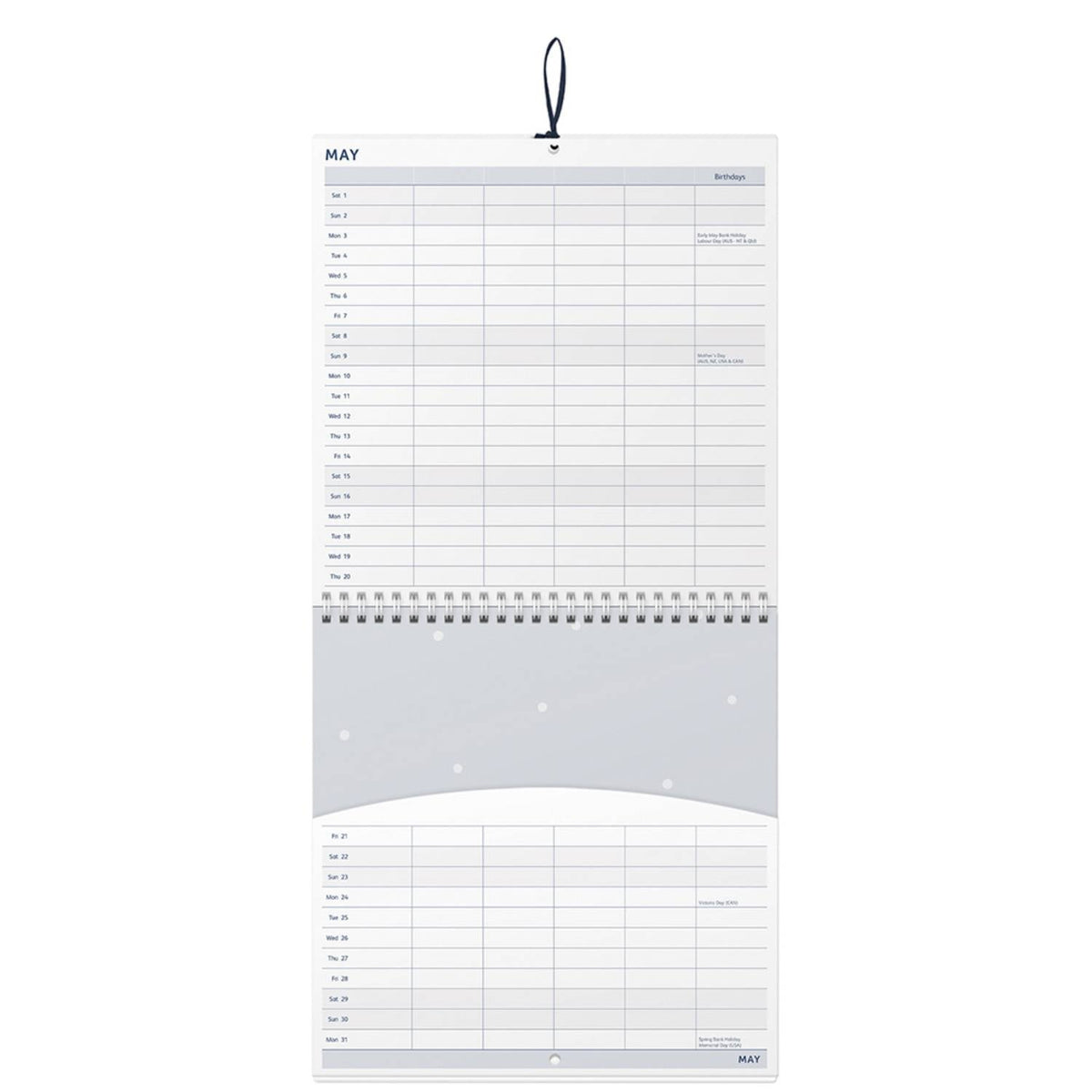 Busy B Family Calendar 2027