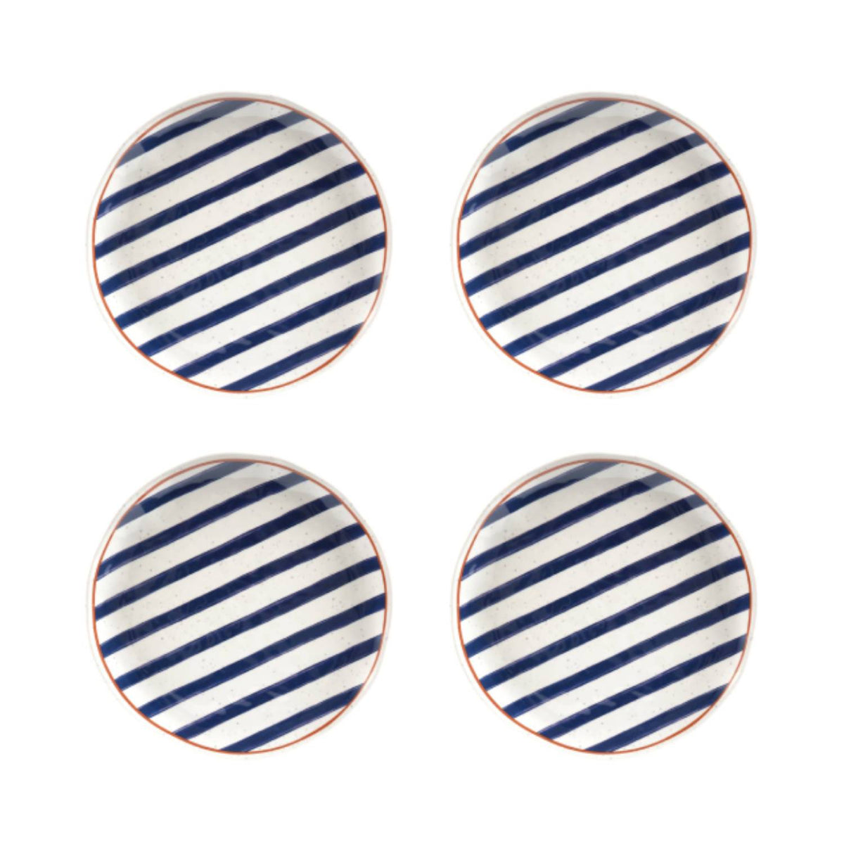 Lakeland Blue Azure Side Plates - Set of 4
