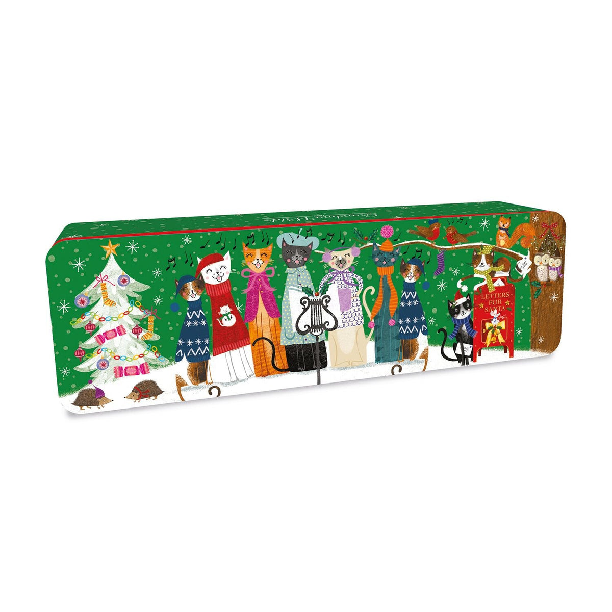 Grandma Wild's Catmas Carolers Shortbread Tin 200g
